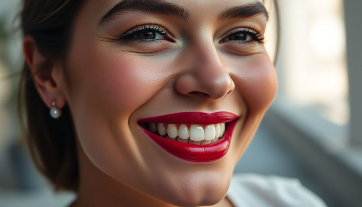 Le rouge à lèvres qui transforme votre sourire : découvrez la teinte magique qui fait paraître vos dents plus blanches