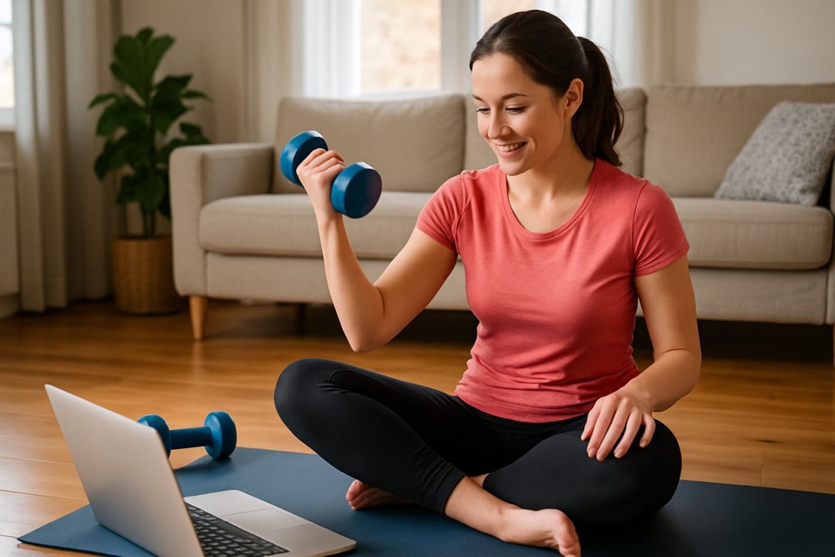 fitness à la maison