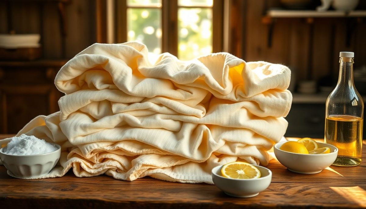 Linge jauni : les astuces qui marchent vraiment pour lui redonner sa blancheur