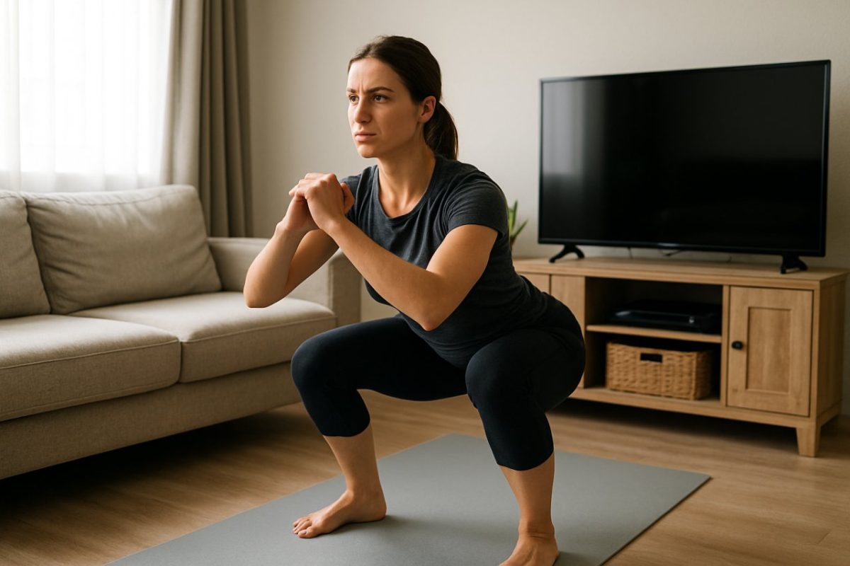 squats à la maison