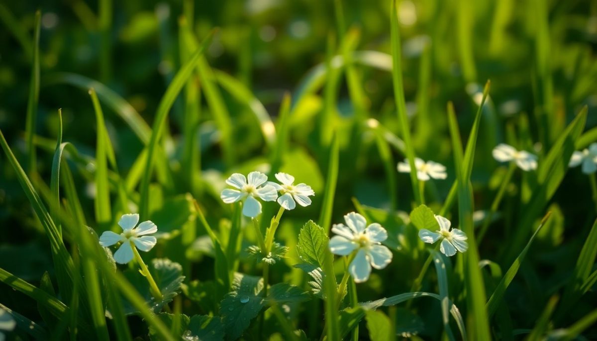 Trèfle blanc dans la pelouse : mauvaise herbe ou allié précieux ?