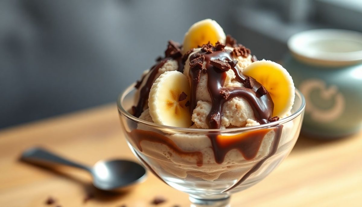 glace banane-chocolat