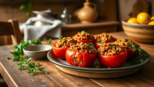 Impossible de résister à ces tomates farcies fondantes à la viande hachée