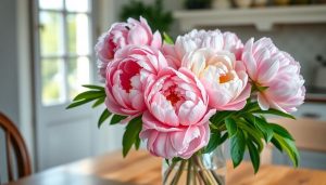 Pivoines coupées : comment les garder fraîches et belles le plus longtemps possible