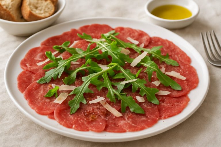 carpaccio de bœuf