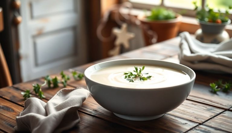 Velouté blanc : la soupe légère et onctueuse qui réchauffe sans alourdir